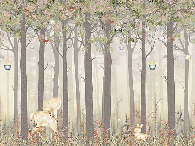Фотообои Fairy Foxes 7, FAIRY FOXES, Wall street