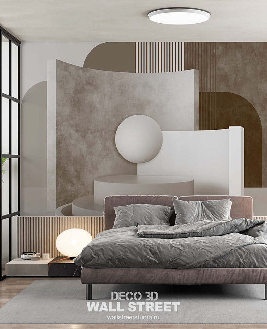 Фотообои в интерьере артикул Deco-3d: 8, DECO 3D, Wall street