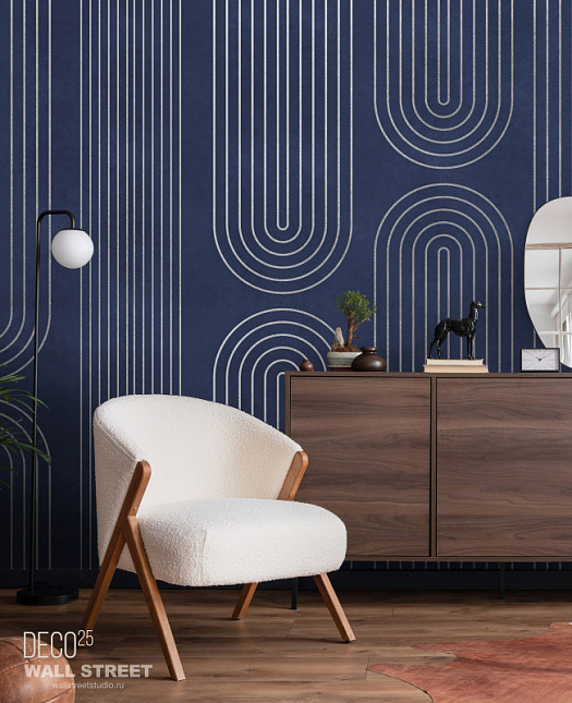 Фотообои в интерьере артикул DECO 25 17, DECO 25, Wall street