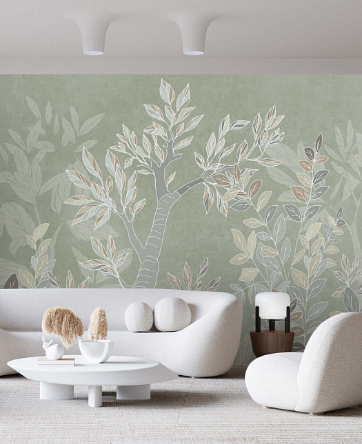 Фотообои в интерьере артикул Botanica-23: 19, BOTANICA 23, Wall street